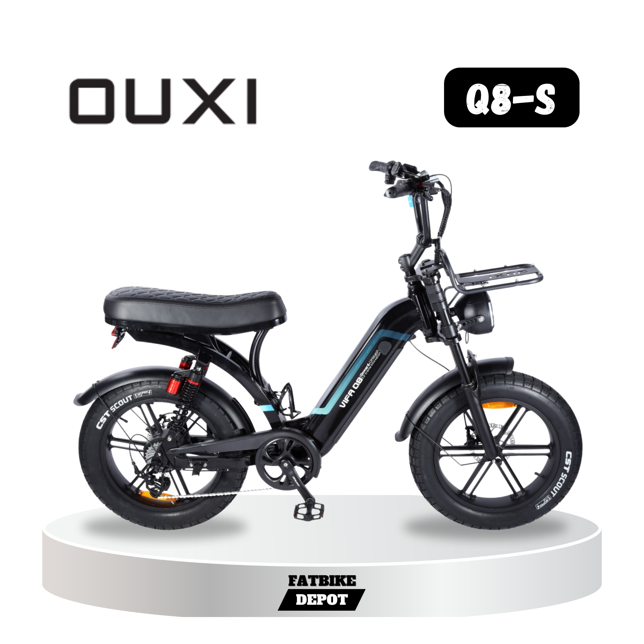 OUXI Q8-S zwart model 2025