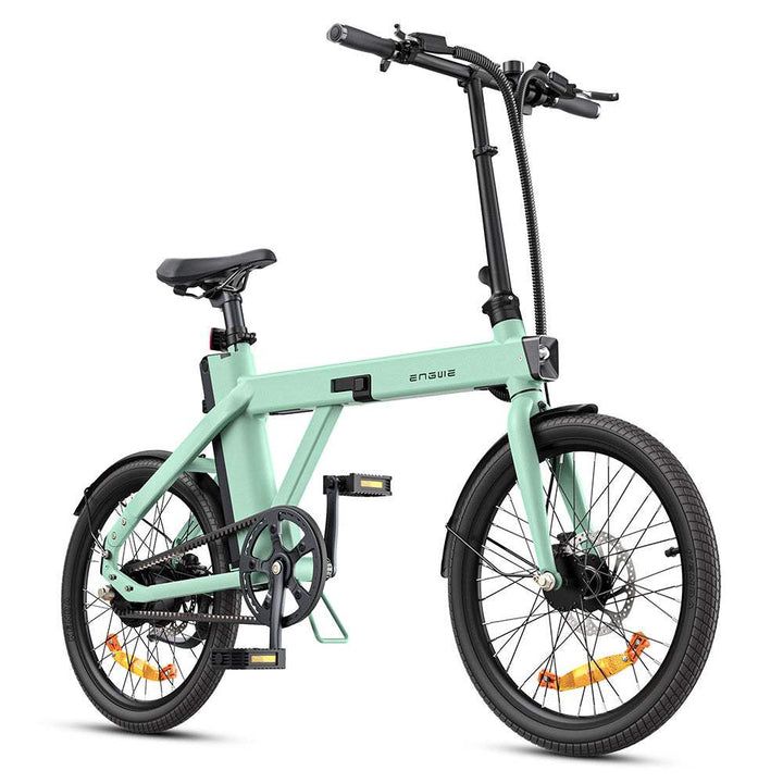 Engwe P20 Elektrische Vouwfiets met Riemaandrijving Groen