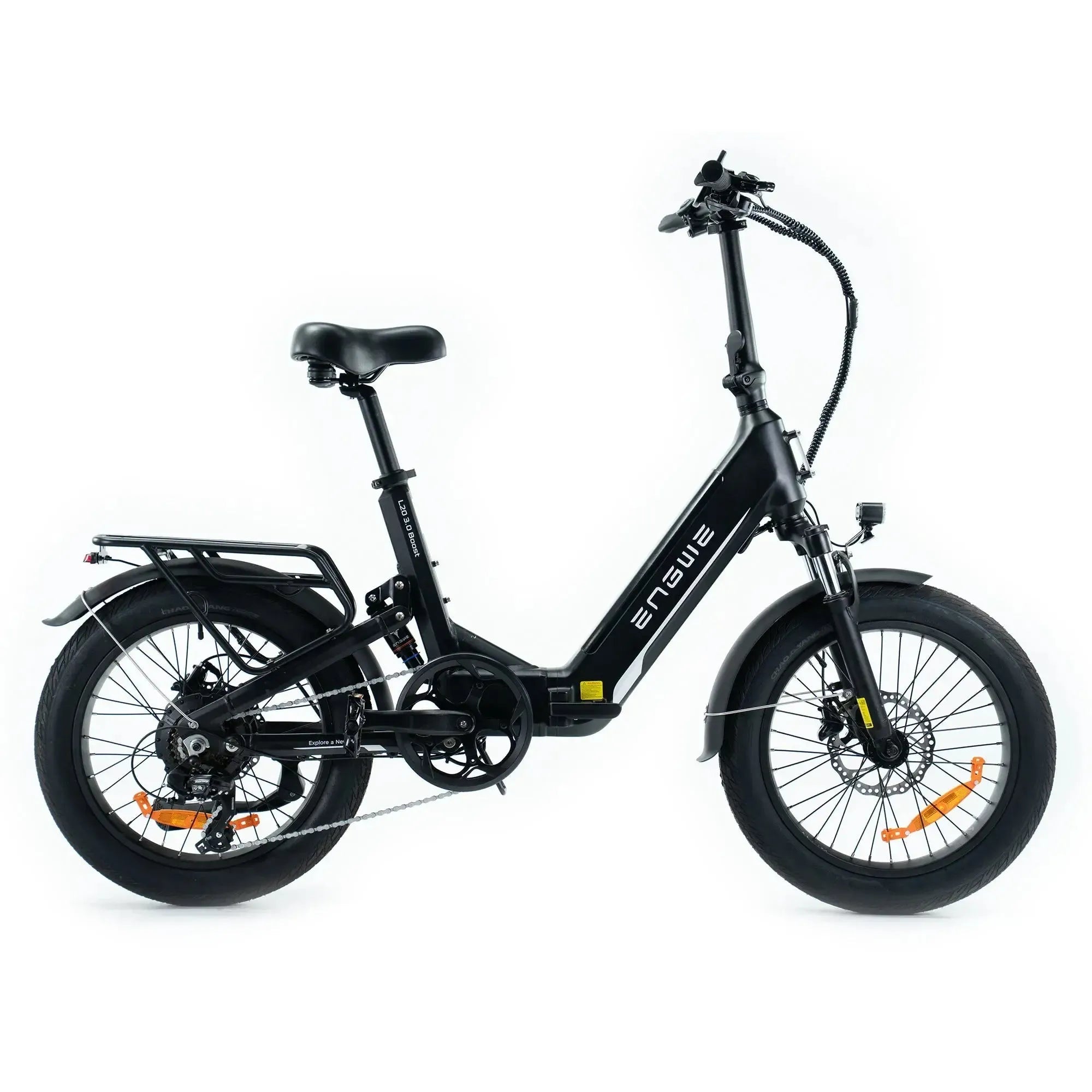 ENGWE L20 3.0 Boost - Elektrische Vouwfiets - Zwart