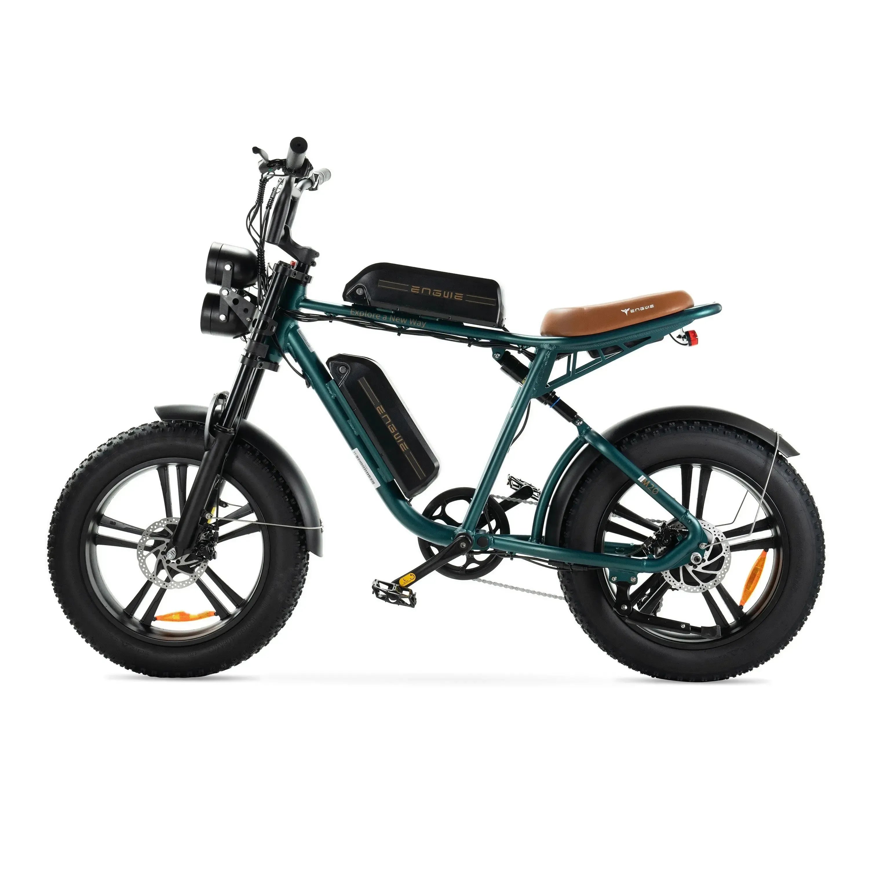ENGWE M20 - Fatbike - Dubbele Accu - Groen