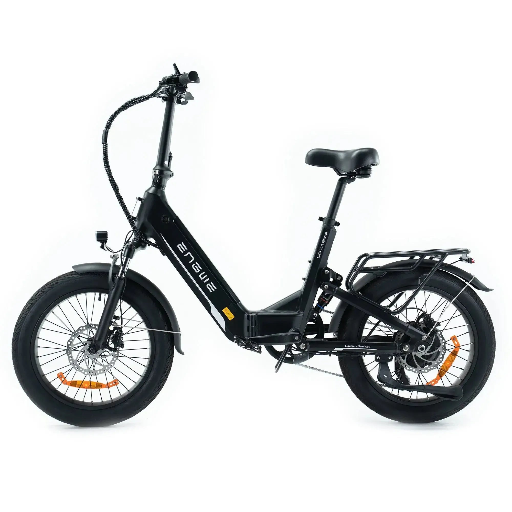ENGWE L20 3.0 Boost - Elektrische Vouwfiets - Zwart