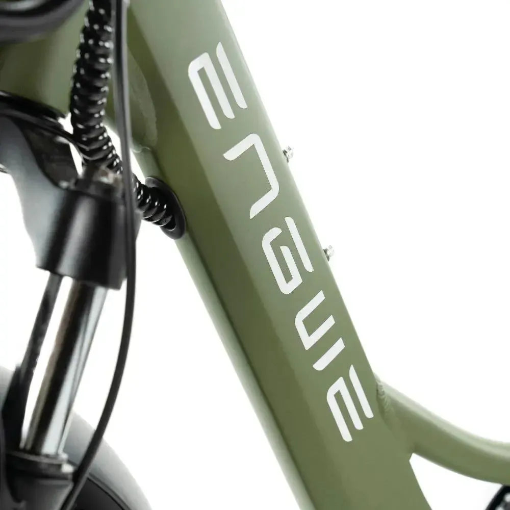 Engwe L20 - Lage Instap - Elektrische Fatbike - Met Voorrek - Groen