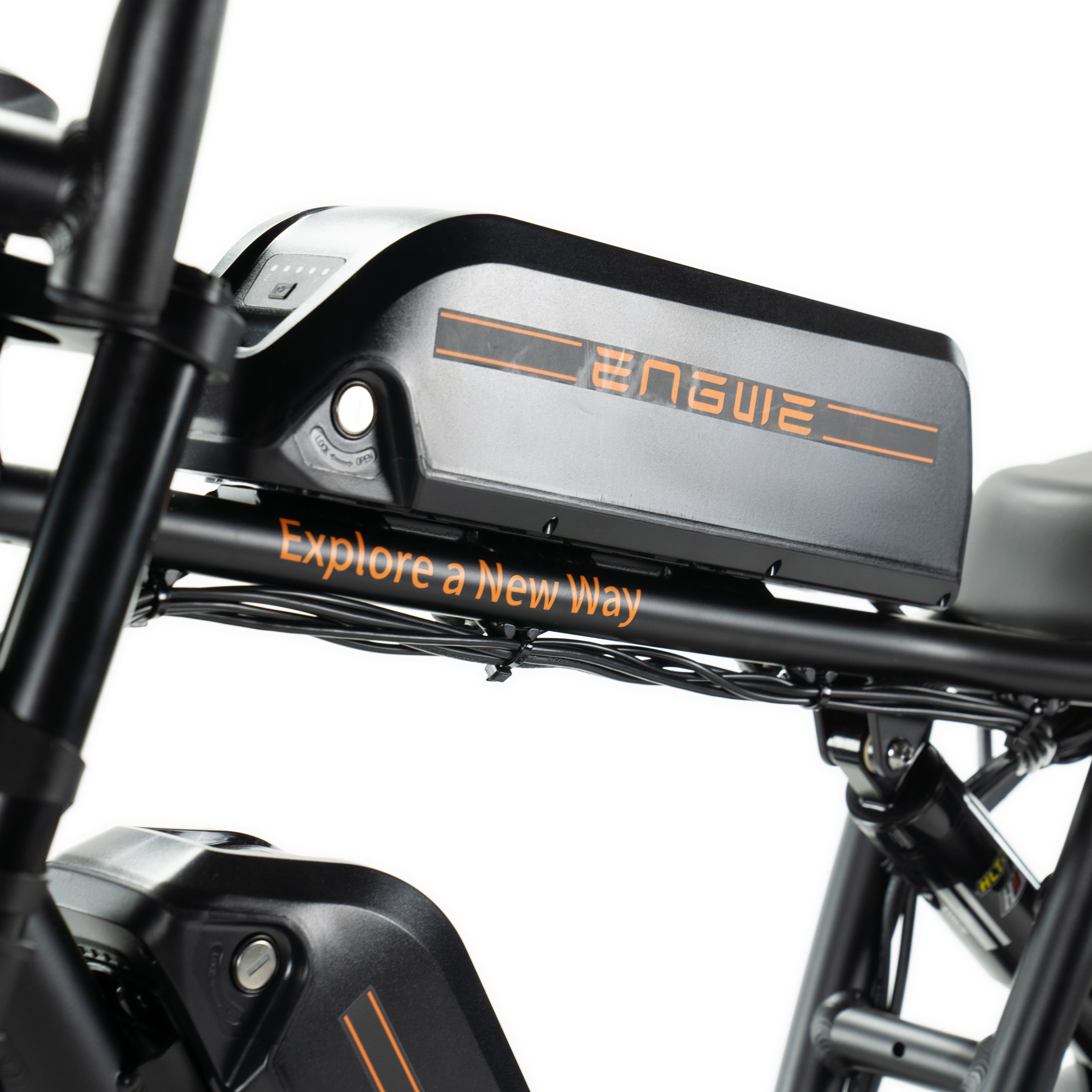 ENGWE M20 - Fatbike - Dubbele Accu - Zwart
