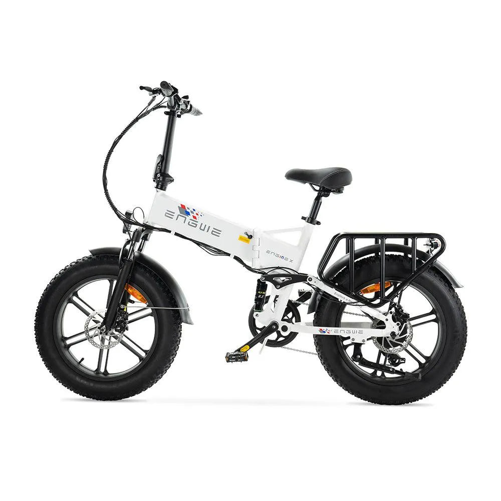 ENGWE Engine X - Fatbike - Elektrische Vouwfiets - Wit