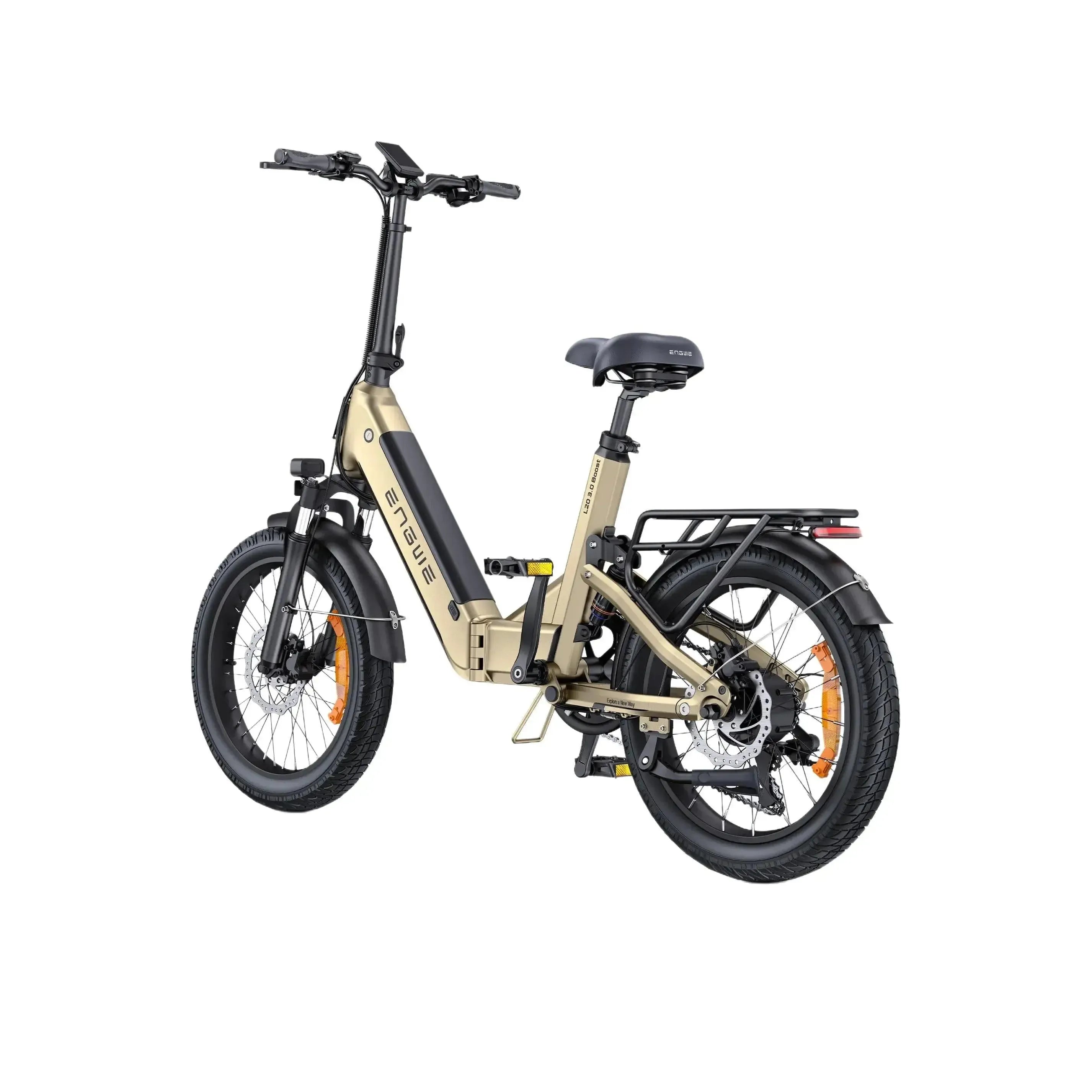 ENGWE L20 3.0 Boost - Elektrische Vouwfiets - Champagne